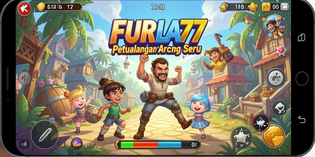 Tampilan gameplay FURLA77 yang seru dan penuh aksi.