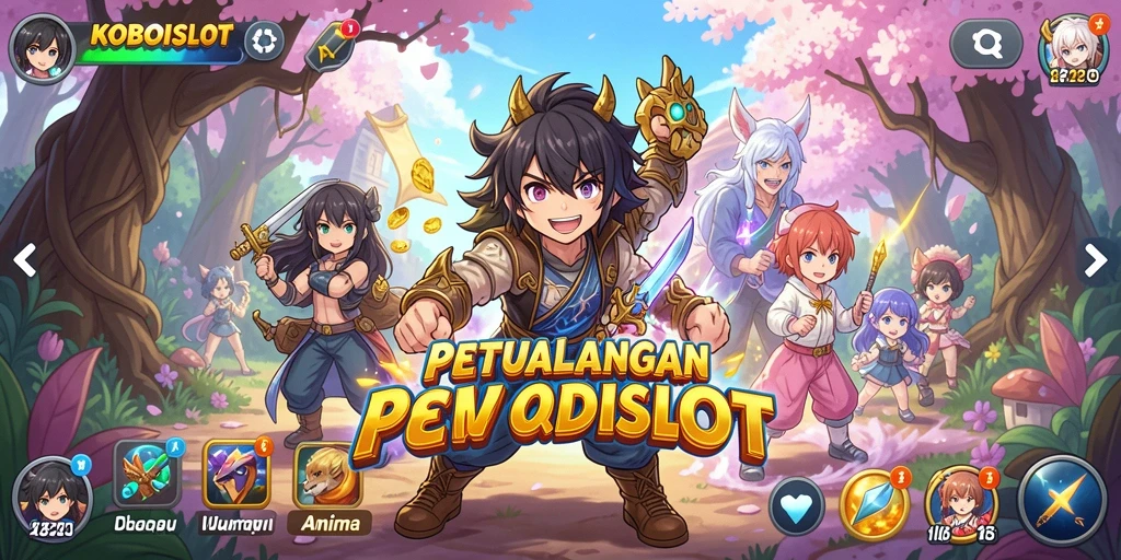 Gameplay Anime yang seru dan menarik di KOBOISLOT.