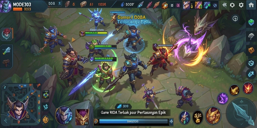 Gameplay intense dan karakter ikonik dari MODE303.