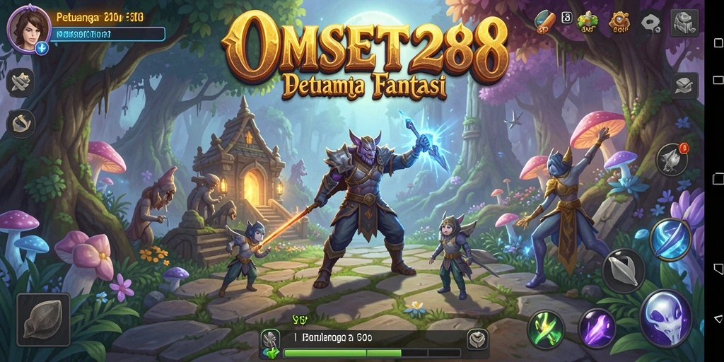 Tampilan gameplay menakjubkan di dunia petualangan OMSET288.