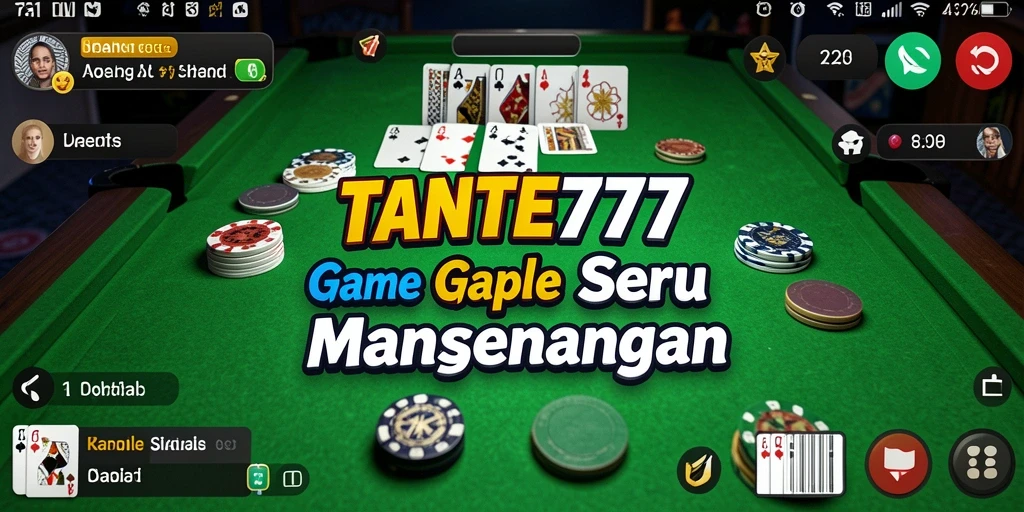 Tampilan gameplay TANTE777 yang menarik dan interaktif.